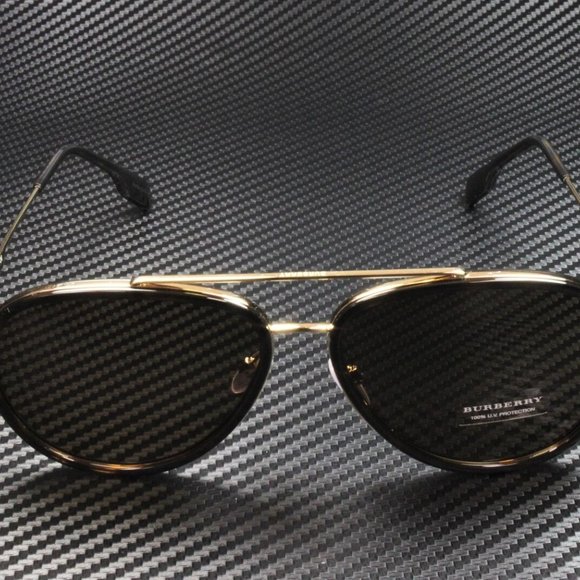 Burberry Gold Brown 59mm Sunglasse - Picture 3 of 5